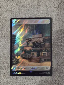 MTG Final Fantasy Collector's Commander Surge Foil Plains SP FFX - Image 1