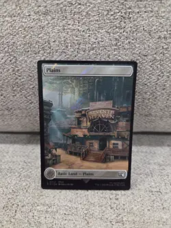 MTG Final Fantasy Collector's Commander Surge Foil Plains SP FFX - Image 2
