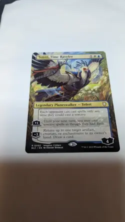 Teferi, Time Raveler (Borderless) Commander: Bloomburrow Regular - Image 1