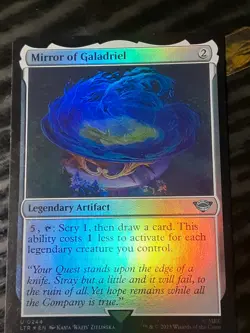 Mirror of Galadriel FOIL , Lord of the Rings ,Near M, MTG ,FREE SHIPPING - Image 1