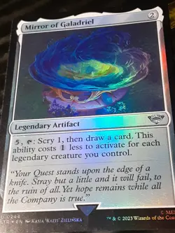 Mirror of Galadriel FOIL , Lord of the Rings ,Near M, MTG ,FREE SHIPPING - Image 3