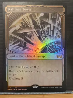 Mtg RAFFINE'S TOWER SHOWCASE FOIL NM SNC 353 -Argo- - Image 1
