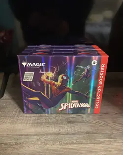 Magic The Gathering Spider-Man Omega Collector Booster - Image 1