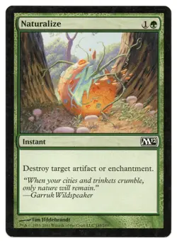 MTG Naturalize | #185 Magic 2012 | English - Image 1