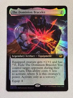 The Dominion Bracelet (Extended Art FOIL) Edge of Eternities - MTG - Image 1