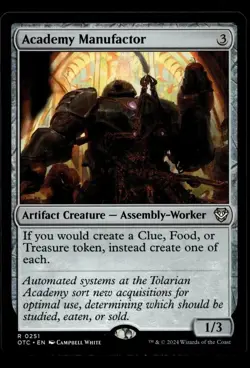 Academy Manufactor MTG Outlaws of Thunder Junction M/NM X1 artifact - Image 1