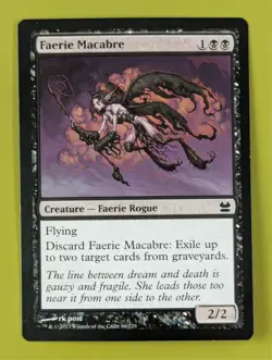 Faerie Macabre x1 Modern Masters 1x Magic the Gathering MTG - Image 1