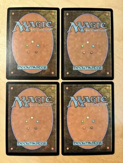 MTG Magic the Gathering 4x Bump in the Night Innistrad LP Pauper Playset - Image 2
