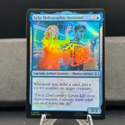 Magic the Gathering, Spider-Man - Lyla, Holographic Assistant, #0007 - Foil - Image 1