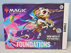 MTG Magic the Gathering FOUNDATIONS Bundle FAT PACK SEALED NEW 9 BOOSTERS - Image 1