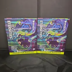 Lot of 2 Edge Of Eternities Collectors Booster MTG In Hand Ships Fast! - Image 1