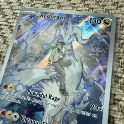 2025 Pokemon Scarlet & Violet Journey Together 167/159 N's Reshiram IR FULL ART - Image 2