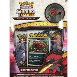 pokemon shining legends pin collection zoroark - Image 1