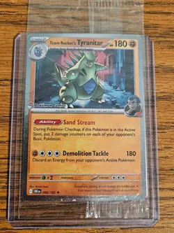 Team Rocket's Tyranitar (Pokemon Center Exclusive) 096/182 - Image 1