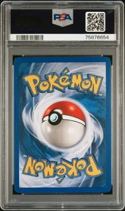 2002 POKEMON LEGENDARY COLLECTION #57 OMANYTE-REVERSE FOIL PSA 8 - Image 2