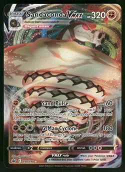 Sandaconda VMAX 090/198 Ultra Rare Holo NM Pokemon SWSH06: Chilling Reign - Image 1