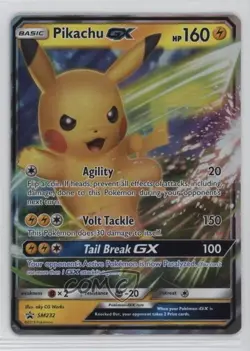 Pikachu GX Pokemon Sun & Moon Black Star Promo #SM232 - Image 1