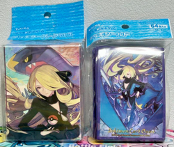 Cynthia & Garchomp Deck Case Sleeve Set Japanese Pokemon Center Exclusive Sealed - Image 1