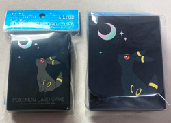 Moonlight & Umbreon Deck Case Sleeve Set Jp Pokemon Center Exclusive Sealed Rare - Image 1