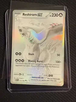 Pokemon TCG Reshiram EX #173 White Flare Ungraded Excellent Condition English - Image 1