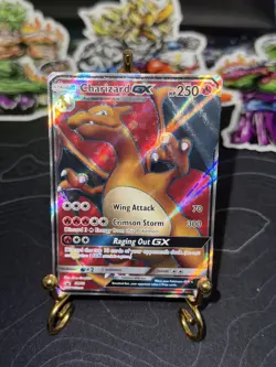 Pokemon TCG Charizard GX Black Star Promo (LP Condition) - Image 1