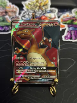 Pokemon TCG Charizard GX Black Star Promo (LP Condition) - Image 2