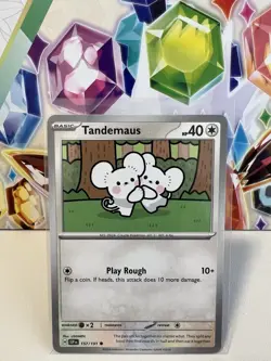 Tandemaus 157/191 Common Regular - Pokemon TCG S&V Surging Sparks - NM - Image 1