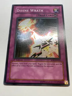 Yu-Gi-Oh! Divine Wrath Super Rare 1st Edition RDS-EN050 HP - Image 1