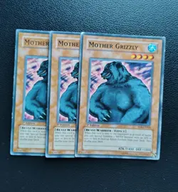 Yu-Gi-Oh - Mother Grizzly X3 - Full Playset - Image 1