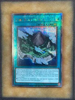 Yugioh Fire King Island RA03-EN059 Quarter Century Rare 1st Ed NM - Image 1