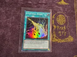 1x YuGiOh! Lightning Storm RA01-EN061 SUPER RARE! *GEM* 1st EDITION! - Image 1