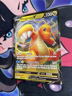 Dragonite V SWSH154 SWSH: Sword & Shield Promo Card Holo Black Star Promo NM - Image 3