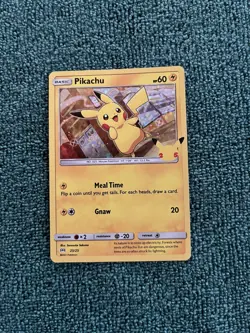 Pikachu 25/25 - McDonald's 25th Anniversary Promo Holo Pokemon Card - Image 1