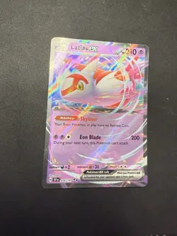 Latias EX Surging Sparks Double Rare Holo Card 076/191 NM/M Condition - Image 1