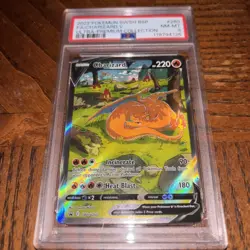 Pokemon TCG Charizard v SWSH Black Star Promos Holo Card SWSH260 PSA 8 - Image 1