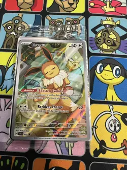 Eevee SVP173 Prismatic Evolutions Sealed Promo Pokemon Trading Card Game - Image 1