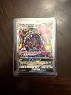 Alolan Muk GX OC Miscut Error Pokemon Card Burning Shadows SM 84/147 - Image 1