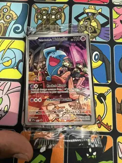Team Rocket's Wobbuffet SVP203 Destined Sealed Promo Pokemon Trading Card Game - Image 1