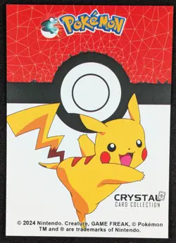 Victreebel 2024 Nintendo Crystal Collection Pokemon Card #71 (NM) - Image 2