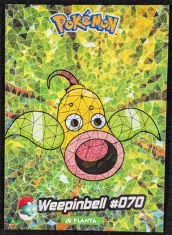 Weepinbell 2024 Nintendo Crystal Collection Pokemon Card #70 (NM) - Image 1