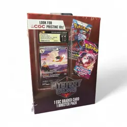 Pokemon TCG: Mystery Gems - 1 Graded Card, 1 Booster Pack - Image 2