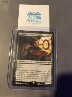 Lobelia Sackville-Baggins - NM MTG LTR - The Lord of the Rings 0093 Rare - Image 1