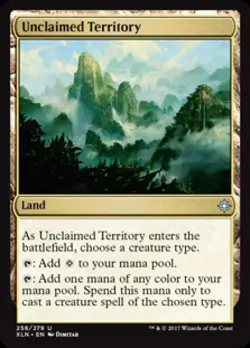 Unclaimed Territory - Near Mint MTG Ixalan - Image 1
