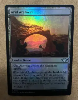 Foil* Arid Archway - Outlaws of Thunder Junction - MTG NM - Image 1