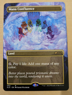 Mana Confluence Secret Lair Drop Foil - Magic MtG - pack to sleeve - Image 1