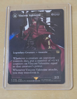 Vincent Valentine (Borderless) (Surge Foil) Final Fantasy Foil - Magic MtG - NM - Image 3