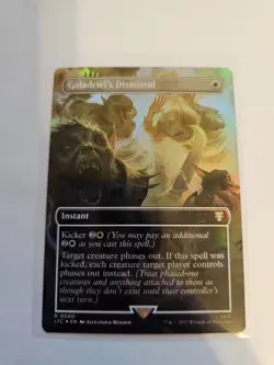 Galadriel's Dismissal Borderless FOIL MTG LTC LP - Image 1
