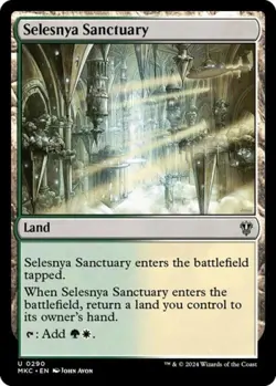 Selesnya Sanctuary - Near Mint MTG Commander: Murders at Karlov Manor - Image 1