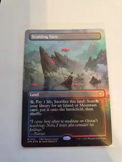 Scalding Tarn Borderless FOIL MTG TDM Special Guest LP - Image 1