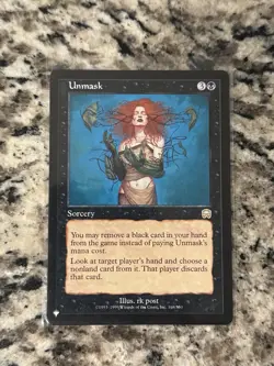 Unmask Mercadian Masques Regular NM MTG Magic The Gathering - Image 1